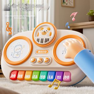 Hui Cheng Toys | Educational Musical Toy Drum Set 1-3 Year Olds