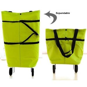 Foldable Rolling Shopping Bag