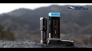 Alpha Borong Zoomable Torch Light Super Bright Outdoor Lighting Waterproof LED Flashlight 3 Modes USB Rechargeable Torch