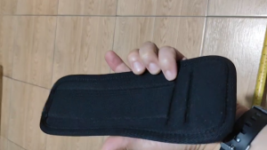 สายรัดข้อเท้า มีฟองน้ำรอง หนา (ใช้กับเครื่องสลิง เคเบิ้ล) ส่งในไทย