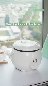 (BH 1 Năm)Samono Nồi cơm điện 1L 500W cho 2 người nấu cơm nhanh chóng thích hợp văn phòng ký túc xá và mang đi cơm dã ngoại SW-RCEC10