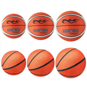 18/21/24cm Silent Basketball High-Resilience Air Bounce Basketball Quiet Basketball for Various Indoor Activities