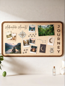 O Margo | Self-Adhesive No-Drilling Wall-Friendly Felt Board for Decoration