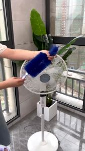 48cm Long Fan Cleaning Brush Bendable Fan Dusting Brush Flexible Electric Fan Dust Removal Brush