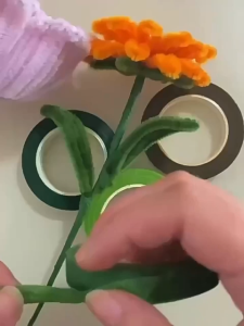 ลวดทำก้านดอกไม้ และ เทปฟลอร่า DIYประดิษฐ์ดอกไม้ งานฝีมือ ดอกไม้วัสดุที่ทําด้วยมือลวดก้านอุปกรณ์เสริม
