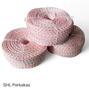 TALI TAMBANG PUTIH LURIK 5 mm KILOAN KEMASAN 05 KG - TALI TAMBANG POLYPROPYLENE