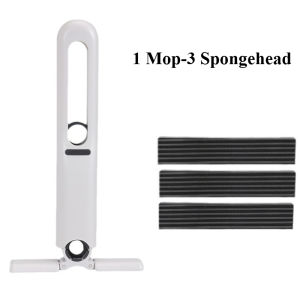 Mini Handheld Mop Folding Powerful Squeeze Home Cleaning Mops with Sponge Self-squeezing Floor Washing Mops Desk Window Car