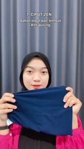 Ciput Inner Basic Ninja Dalaman Arab Bahan kaos