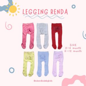 Legging Bayi CRT Polos Renda Tutup Kaki: Pilihan Terbaik untuk Si Kecil