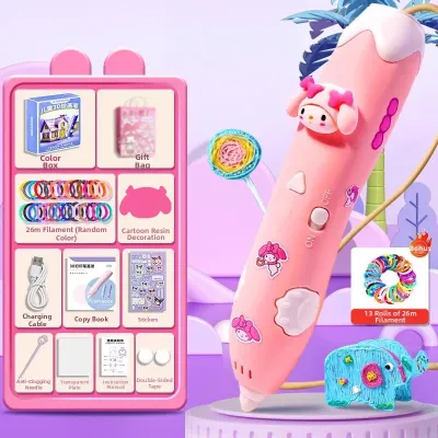 XIONGBUFAN | Low-Temperature Safe 3D Printing Pen Educational Toy for Girls