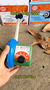 Quạt thổi bếp 20W quạt thổi than quạt nhóm lò quạt bếp nướng quạt hỏa tốc
