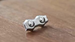 Kẹp Cáp Đôi Bằng Thép Không Gỉ 304 Kẹp Dây Cáp 2 Trụ Dùng Cho Gia Công Kim Loại Kẹp Dây Cáp Đường Kính Lớn