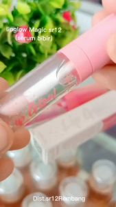 LIP GLOW MAGIC SR12 pemerah bibir permanen alami | lip balm anak sekolah | lip balm untuk bibir kering | lip glow serum bibir | lip gloss bening tahan air | serum bibir scrub bibir masker bibir perona bibir pria pemerah bibir pria tanpa warna | pink lips
