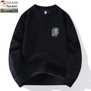 TUCANO | Thick Warm Round Neck Long Sleeve Sweater Hoodie
