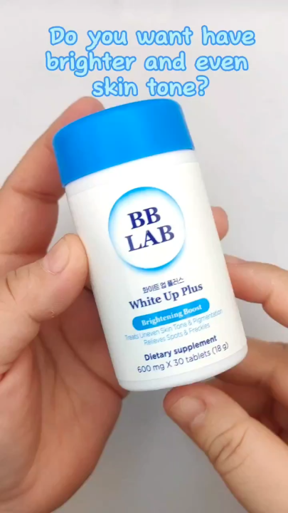 NUTRIONE BB LAB White Up Plus Upgraded (600mg x 30 tablets) 1 BOX | Lazada Singapore NUTRIONE BB LAB White Up Plus Upgraded (600mg x 30 tablets) 1 BOX | Lazada Singapore
