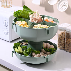Rotary Multi-functional Draining Basket