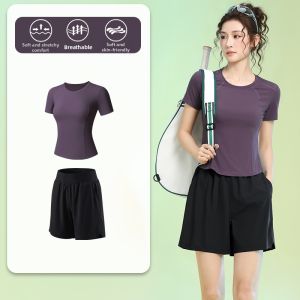 BAISILING | Quick-Dry Loose-Fit Summer Exercise Outfit