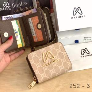 MARIONE - Dompet 252 FREE BOX Dompet Uang dan kartu dompet tumpuk lipat mini Premium Import Quality