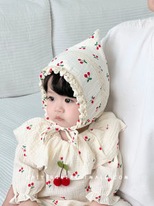 Princess Style Baby Hat & Windproof Outdoor Cap: Ear Protection for Newborns