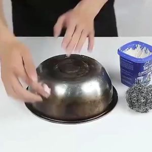 Fashion Green Life Korea Magic Stainless Steel Cookware Kitchen Cleaner Powerful Decontamination Cream