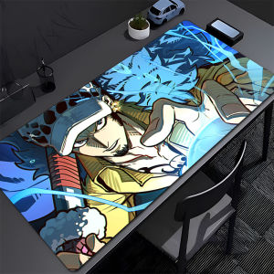 Bandai | Gaming Extended Mouse Pad one piece Law Anime Desk Mats Non-Slip PC Gamer Accessories Large Rubber Mousepads Laptop Keyboard Mat