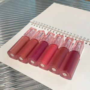 Cermin Wajah Lip Glaze Pelembab Lipstik Tahan Lama Pemutih Glasir Bibir Rasa Air Gloss-🌹Tamia