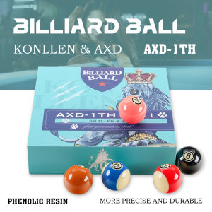 KONLLEN Pool Balls 57.2mm Resin Balls Set 2-1/4\" 16pcs Full Set For Pool Tables Billiard Pendulum Sticker Billiards Accessories