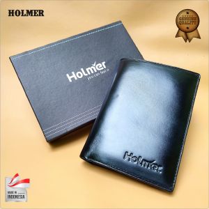 Dompet Pria Kulit / Dompet Kulit Pria / Dompet Kulit Sapi/ Dompet Kulit Sapi 100% / Dompet Kartu / Dompet Koin / Dompet Pria Keren / Dompet Pria Murah / Dompet Kulit Pria 3/4 - HOLMER Dompet Pria
