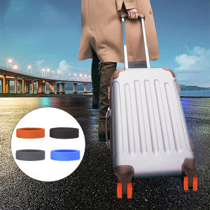 8Pcs Suitcase Luggage Wheel Cover Travel Luggage Wheel Protector Luggage Caster Reduce Noise Cover