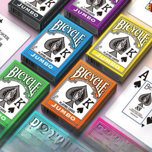 BICYCLE Poker Internet Celebrity Cool Flower Cut Good-looking High-End Card Magic Creative Verbena