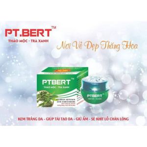PT Bert trà xanh Dưỡng trắng da tái tạo da giữ ẩm chống nắng  15gr