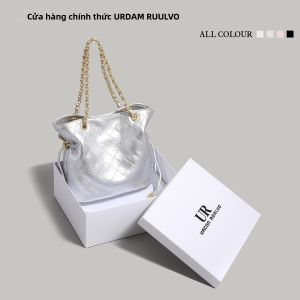 Urban Revivo | Túi Xách Hình Thùng Phuy Bạc Đẹp cho Phụ Nữ