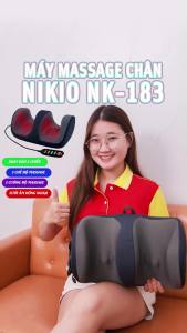 Máy massage bàn chân và bắp chân pin sạc Nikio NK-183