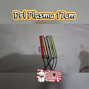 SEPASANG Lampu LED DRL Plasma COB & Lampu Kolong Dashboard Motor