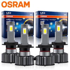 Osram | OSRAM 2pcs 100W H4 H7 Led Headlight Bulb H8 H11 9005 9006 HB3 HB4 HIR2 Fog Light Turbo Car Lamp Fan 6000K 50W/Bulb With Copper