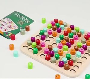 Đồ Chơi Trẻ Em Bảng Trò Chơi Sudoku Bằng Gỗ Nhiều Màu Sắc Cho Bé Từ 5 Tuổi Vừa Chơi Vừa Học Phát Triển Trí Tuệ