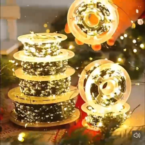 BIN LU 50m/165ft LED Lights String Lights Fairy Lights With Plug Xmas Lights Outdoor Waterproof Christmas Lights With RemoteChristmas Lights For Plants Xmas Tree Decor Christmas Decorations Xmass Decoration Sale Strip Lights Battery Operated