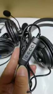 Jualan hebat [ Penghantaran dari China ]2025 Destar Terlaris Baharu usb Alat Dengar Permainan Berwayar untuk Komputer PS4 Alat dengar untuk Perkhidmatan Pelanggan dan Kelas Dalam Talian untuk Pelajar JK