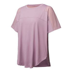 Womens Yoga Fitness Clothing Spring Summer Short Sleeve Loose Slimming Training Morning Run Plogging High-End Sensation Gymwear