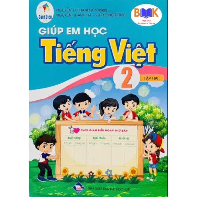 Sách -Giúp Em Học Tiếng Việt 2 tập hai (Cánh Diều)