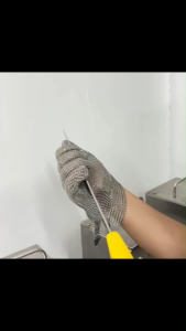 Schlachthausfreund - PROTEC METAL MESH GLOVE FALCON