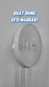 Quạt điện đứng 5 cánh 3 tốc độ Gaabor GFD-N400A01 đảo gió 120 độ tuần hoàn tùy chỉnh tiết kiệm điện - Bảo hành 12 tháng 1 đổi 1