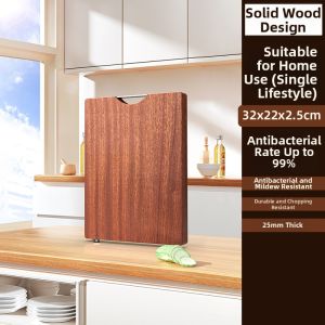 Unpainted Unwaxed Home Use Wooden Chopping Board