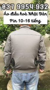 Áo điều hòa Nhật Bản chạy 12-14h Bảo hành 12 tháng - Áo quạt điều hoà Áo quạt điều hòa công nghệ Nhật Bản áo điều hòa làm mát cơ thể chống nắng nóng Áo điều hòa chất lượng - pin trâu - quạt mát