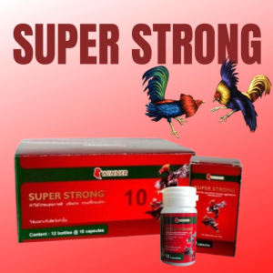 1 DUS WINNER SUPER STRONG 10 KAPSUL (12 BOTOL) - meningkatkan stamina kekuatan tenaga ayam