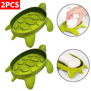 3PCS/2PCS/1PC Creative Turtle Soap Box Simple Household Soap Storage Box Water and Fertilizer Free Soap Rack