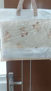 Chăn xô Muslin hạt đậu cho bé Chất liệu vải xô Hàn Muslin siêu mềm mại dày dặn kích thước 80x100cm