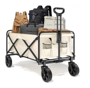 TROLI BARANG GEROBAK LIPAT CAMPING OUTDOOR VILLVALD - VV80