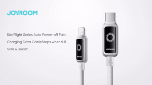 JOYROOM S-A55 StarFlight Series 30W Type C to L Auto Power-Off Cable 1.2m/Cable Type C To L Fast Charging For Phone
