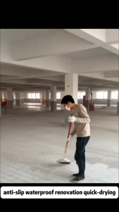 ✨1000G With Brush✨ 3 In 1 Epoxy Floor Paint Cement Floor Paint Wear-Resistant Waterproof For Warehouse GarageFactory